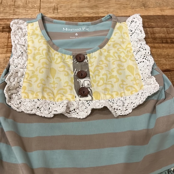 Mustard Pie girls dress size 6. - Picture 3 of 10